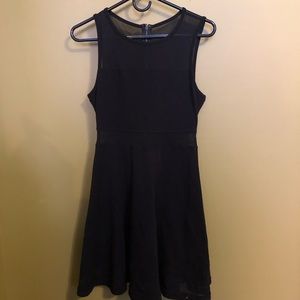 NWOT Express Cotton & Mesh Dress (S)